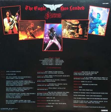 Saxon - The Eagle Has Landed (Live) (Disc Vinil) [1]