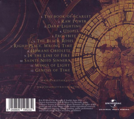 Scarlet Aura - Genesis Of Time , (CD) [1]