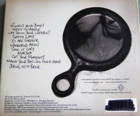 Scissors For Lefty - Underhanded Romance (CD) [1]