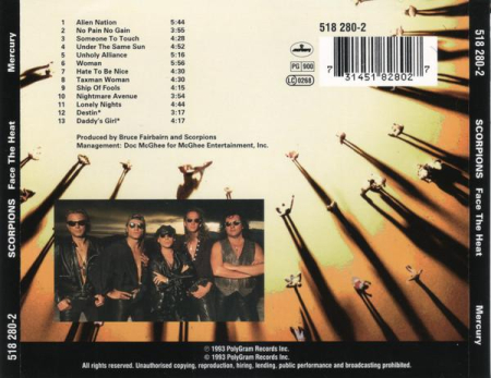Scorpions - Face The Heat [1]
