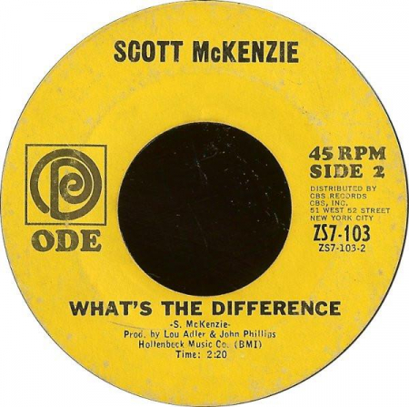 Scott McKenzie - San Francisco (Be Sure To Wear Flowers In Your Hair) (7 Inch), (Disc Vinil) [1]