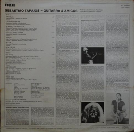 Sebastião Tapajós - Guitarra & Amigos, (Disc Vinil) [1]