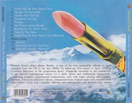 Second Hand - Death May Be Your Santa Claus, (CD) [1]