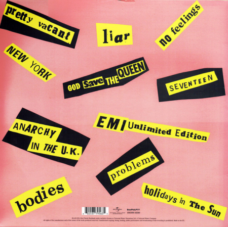 Sex Pistols – Never Mind The Bollocks Here's The Sex Pistols (Disc Vinil) [1]