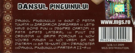 Sexy Brăileanca Prezintă: Dansul Pinguinului, (Casetă Audio) [1]