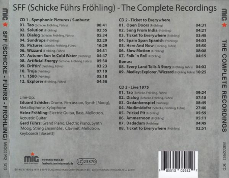 SFF - The Complete Recordings, (CD) [1]