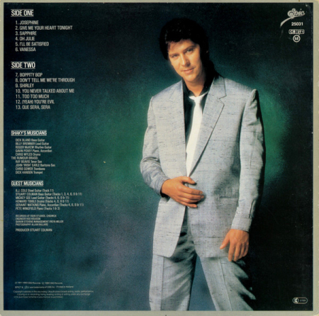 Shakin' Stevens – Give Me Your Heart Tonight (VINIL) [1]