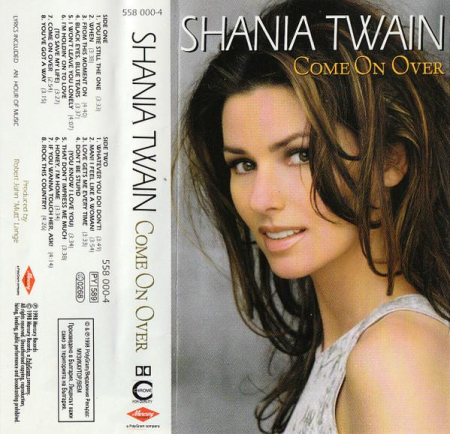 Rock/Folk - Shania Twain - Come On Over , (Casetă Audio)