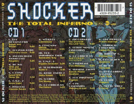 Shocker - The Total Inferno (100% Hardcore Techno) , (CD) [1]