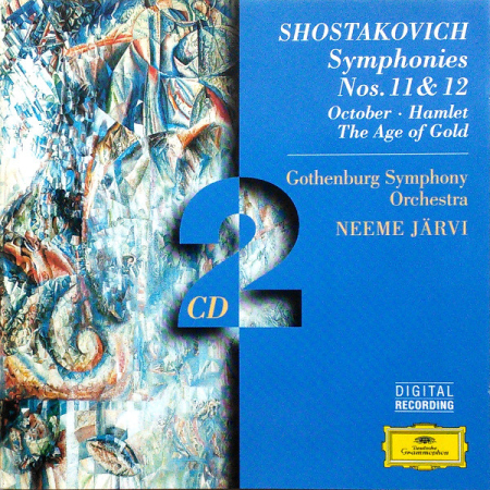 Cd-uri - Shostakovich* - Gothenburg Symphony Orchestra* / Neeme Järvi – Symphonies Nos. 11 & 12 • October • Hamlet • The Age Of Gold (CD)