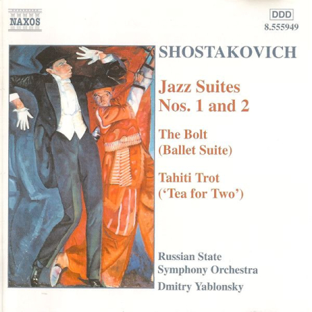 Muzica Clasica - Shostakovich - Russian State Symphony Orchestra, Dmitry Yablonsky – Jazz Suites Nos. 1 And 2, The Bolt (Ballet Suite), Tahiti Trot ('Tea For Two') (CD)