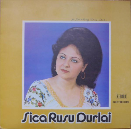 Muzică Populară/Lăutarească - Sica Rusu Durlai - Badea-mi Zice Că-s Frumoasă, (Disc Vinil)