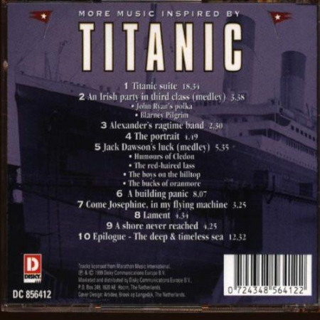 Silver Screen Orchestra - More Music Inspired By Titanic, (CD) [1]