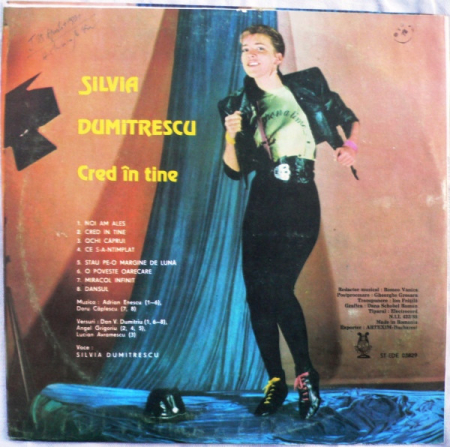 Silvia Dumitrescu – Cred În Tine (VINIL) [1]