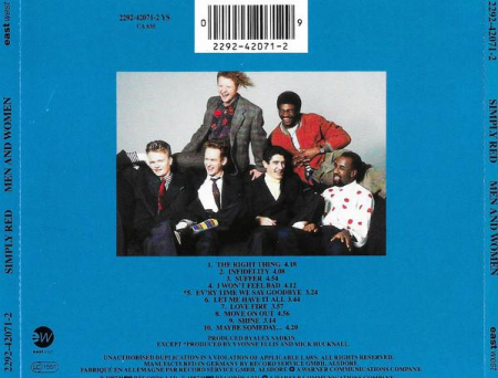 Simply Red - Men And Women , (CD) [1]