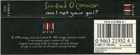 Sinéad O'Connor - Am I Not Your Girl? (Caseta Audio) [1]