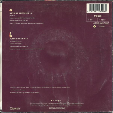 Sinéad O'Connor - Nothing Compares 2 U (Disc Vinil) [1]