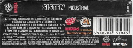 Sistem - Industrial , (Casetă Audio) [1]