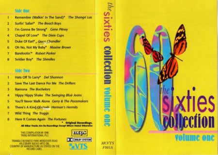 Casete audio - Sixties Collection - Vol. 1 (Caseta Audio)