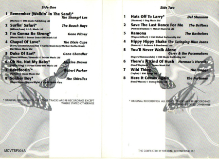 Sixties Collection - Vol. 1 (Caseta Audio) [1]