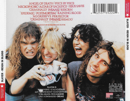 Slayer - Reign In Blood (CD) [1]