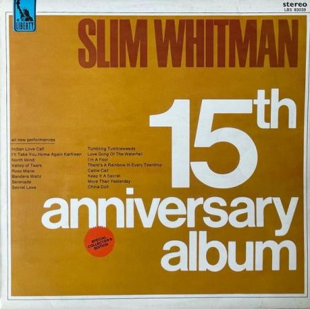 Rock/Folk - Slim Whitman - 15th Anniversary Album