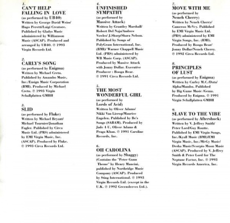 Sliver (Music From The Motion Picture) , (CD) [1]