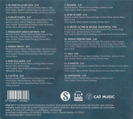 Smiley - Confesiune , (CD) [1]