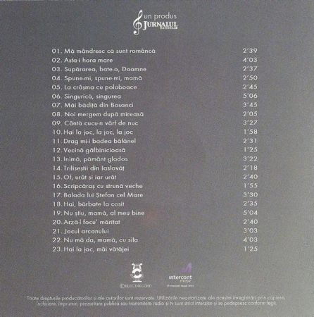 Sofia Vicoveanca - Sofia Vicoveanca, (CD) [1]