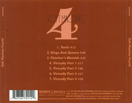 Soft Machine - Fourth, (CD) [1]
