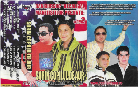 Casete audio - Sorin Copilul De Aur – (Vol. 2) Vagabondul Vieții Mele (CASETA)