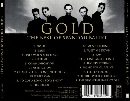 Spandau Ballet - Gold - The Best Of Spandau Ballet (CD) [1]