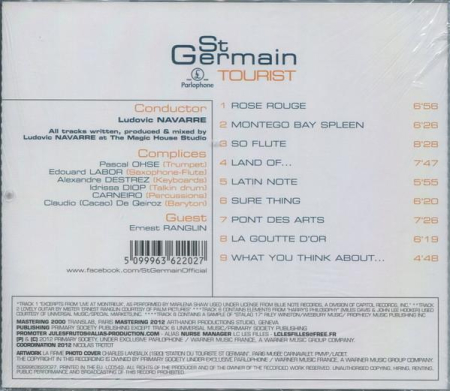 St Germain - Tourist (CD) [1]