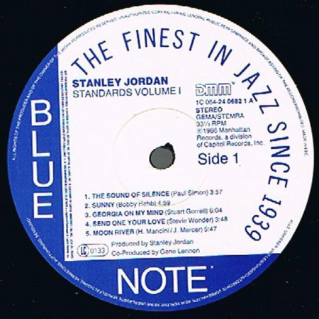 Stanley Jordan - Standards Volume 1, (Disc Vinil) [1]