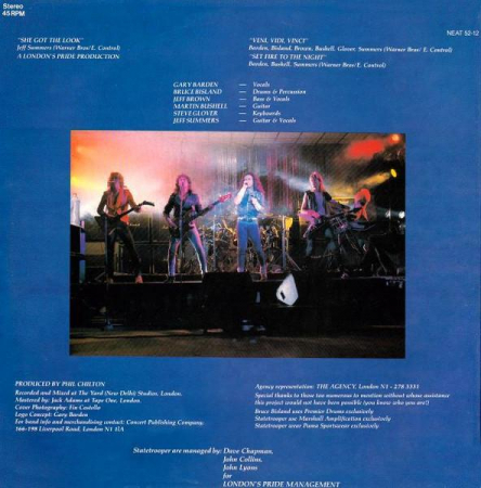 Statetrooper - She Got The Look, (Disc Vinil) [1]