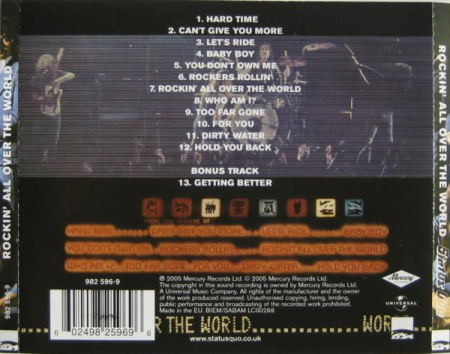 Status Quo - Rockin' All Over The World (CD) [1]