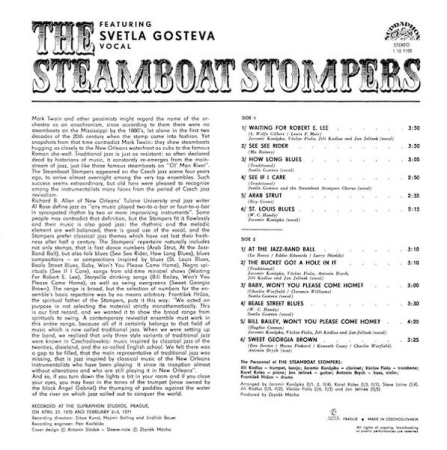 Steamboat Stompers - The Steamboat Stompers (Disc Vinil) [1]