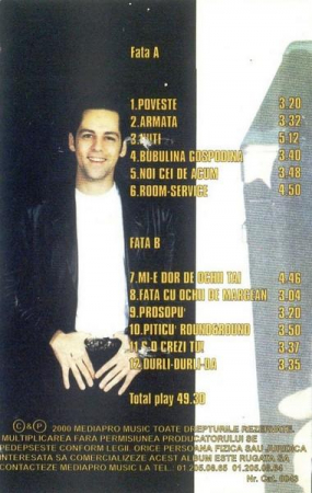 Ștefan Bănică Jr. - Cel De Acum, (Casetă Audio) [1]