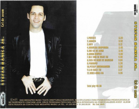 Ștefan Bănică Jr. - Cel De Acum , (CD) [1]