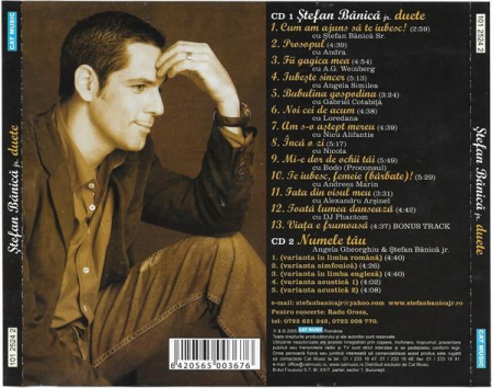 Ștefan Bănică Jr. - Duete / Numele Tău, (CD) [1]