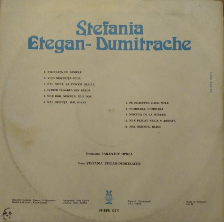 Ștefania Etegan-Dumitrache - Neiculiță De Demult [1]