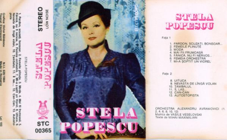 Stela Popescu - Stela Popescu, (Casetă Audio) [1]