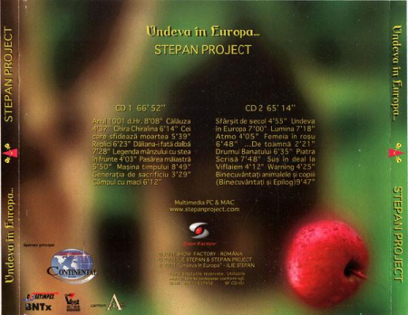 Stepan Project - Undeva În Europa..., (CD) [1]