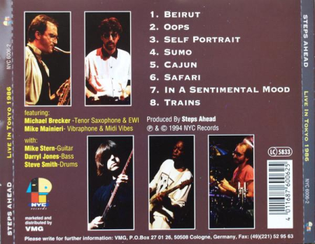 Steps Ahead - Live In Tokyo 1986 [1]