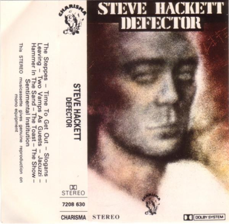 Rock/Folk - Steve Hackett - Defector (Caseta Audio)