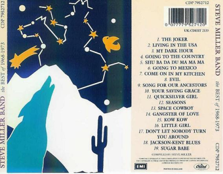 Steve Miller Band - The Best Of 1968 - 1973 (CD) [1]