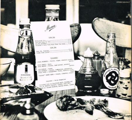 Steve Winwood - Welcome To The Canteen (Disc Vinil) [1]
