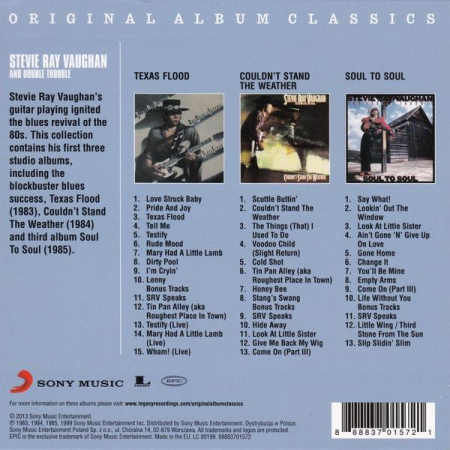 Stevie Ray Vaughan & Double Trouble - Original Album Classics (CD) [1]