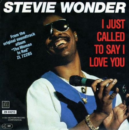 Stevie Wonder - I Just Called To Say I Love You, (Disc Vinil) [1]