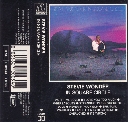 Stevie Wonder - In Square Circle (Caseta Audio) [1]